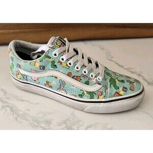 Vans Old Skool Disney Pixar Toy Story Andys Toys Teal US Women 8/US Men 6.5